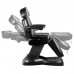 Косметологическое кресло LUX (3-х моторное), чёрное